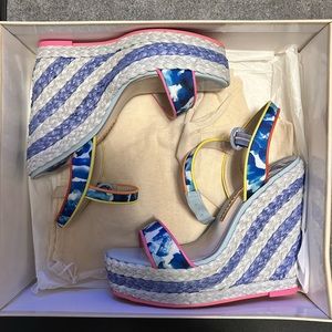 Sophia Webster Lucita Ocean Wedges
